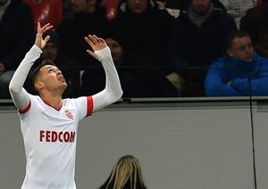 لوکاس اوکامپوس|باير لوركوزن 0 - 1 موناکو / لیگ قهرمانان