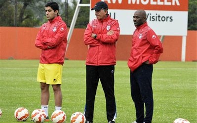 دستیاران کیروش ناظر ویژه دیدار ژاپن - عراق