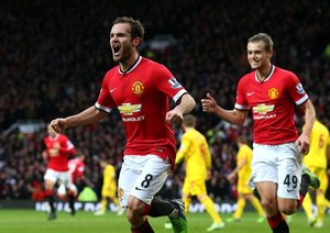 خوان ماتا|منچستر یونایتد 3 - 0 لیورپول / لیگ جزیره