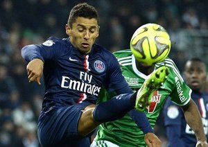 تقابل دو بازیکن|سنت اتين 0 - 1 پاریس سن ژرمن / لوشامپیونه