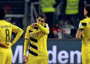 هنريخ مخیتاریان|اینتراخت فرانکفورت 2 - 0 بوروسيا دورتموند / بوندسلیگا