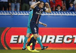 ادینسون کاوانی|پاریس سن ژرمن 6 - 0 گوینگام / لوشامپیونه