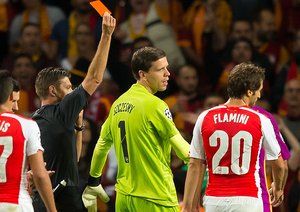 وویتخ شزنی|آرسنال 4-1 گالاتاسرای / لیگ قهرمانان