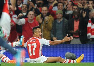 الکسیس  سانچز|آرسنال 1-2 ساوتهمپتون / جام اتحادیه