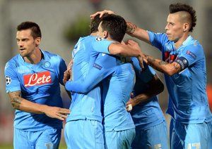 مارسی-ناپولی/ گروه F لیگ قهرمانان اروپا|بازی رفت مارسی ناپولی در مرحله گروهی لیگ قهرمانان اروپا