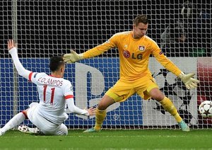 لوکاس اوکامپوس|باير لوركوزن 0 - 1 موناکو / لیگ قهرمانان