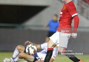 وین رونی|منچستر یونایتد 7-0 لس آنجلس گلکسی / دیدار تدارکاتی