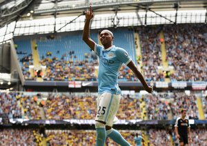 فرناندینیو|منچستر سیتی 2 - 0 واتفورد / لیگ جزیره