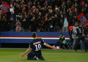 زلاتان ایبراهیموویچ|پاریس سن ژرمن 2 - 1 المپیک مارسی / لوشامپیونه