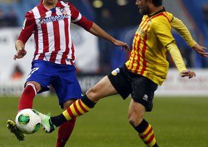 اتلتیکو مادرید ۲-۱ سنت آندرا/کوپا دل ری|برد با اختلاف کم اتلتیکو و صعود به مرحله بعد حذفی...