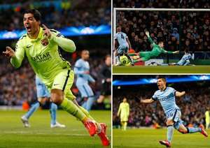 شادی های بعد از گل سوارز و آگرو بعد از گلزنی