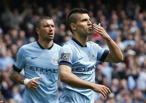 سرخیو آگرو|منچستر سیتی 6 - 0 کوئینز پارک رنجرز / لیگ جزیره