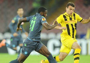 دووان زاپاتا|ناپولی 3 - 0 یانگ بویز / لیگ اروپا