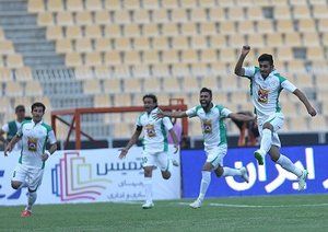 جشن بازیکنان ذوب آهن|None