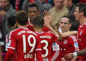 بایرن مونیخ 3-0 آگزبورگ / هفته ی دوازدهم