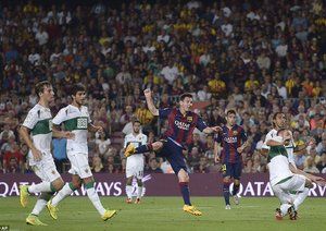 لیونل مسی|بارسلونا 3-0 الچه /  لالیگا