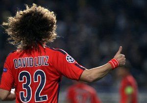 داوید لوئیز|آپوئل 0 - 1 پاریس سن ژرمن / لیگ قهرمانان