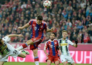 رابرت لواندوفسکی|بایرن مونیخ 0 - 2 مونشن گلادباخ / بوندسلیگا