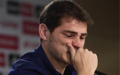 خداحافظی کاسیاس با هواداران رئال مادرید با چشمانی گریان