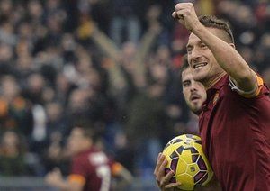 فرانچسکو توتی|رم 2 - 2 لاتزیو /  سری آ