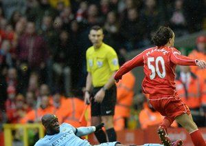 الیاکیم مانگالا|لیورپول 2 - 1 منچستر سیتی / لیگ جزیره