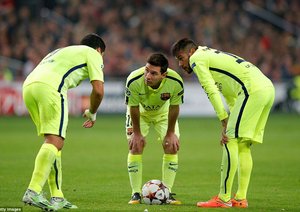 مسی - نیمار - سوارز