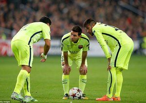 مسی - نیمار - سوارز|آژاكس 0 - 2 بارسلونا / لیگ قهرمانان