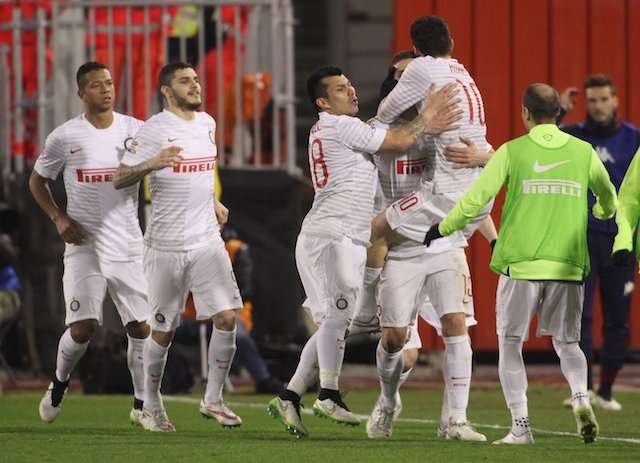 کالیاری 1 - 2 اینترمیلان /  سری آ / گل های بازی