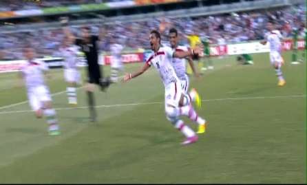 ویدئو : گل سوم ایران(رضا قوچان نژاد)