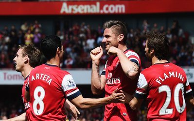 پیروزی خفیف آرسنال مقابل وست برومویچ