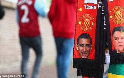 عکس روز | دی‌ماریا و فان‌خال در کنار هم