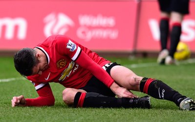 نگرانی های کادر فنی منچستر یونایتد بابت مصدومیتِ روبین فان‌پرسی