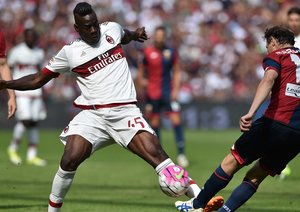 ماریو بالوتلی|جنوا 1 - 0 میلان / سری آ