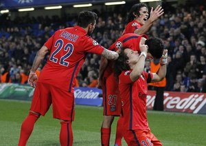 داوید لوئیز|چلسی 2 - 2 پاریس سن ژرمن / لیگ قهرمانان