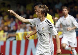 لوکا مودریچ|رئال مادرید 2 - 0 ویارئال / لالیگا