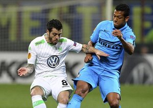 گوآرین|اینترمیلان 1 - 2 وولفسبورگ / لیگ اروپا