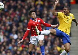 الکسیس سانچز|برزیل 1 - 0 شیلی / دیدار دوستانه