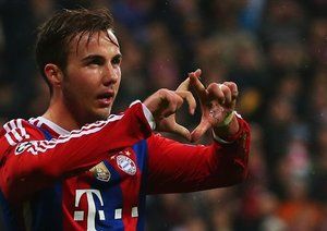 ماریو گوتزه|بایرن مونیخ 2 - 0 رم / لیگ قهرمانان