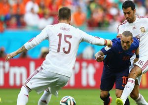 وسلی اشنایدر - سرخیو بوسکتس