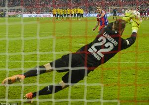 ميشل لانگراک|بایرن مونیخ 1 (0) - (2) 1 بوروسيا دورتموند / جام حذفی آلمان