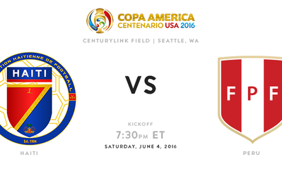 کوپا آمریکا 2016 | پیش بازی هائیتی - پرو