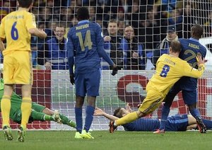 اوکراین 2-0 فرانسه / پلی آف جام جهانی 2014