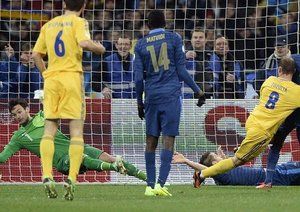 اوکراین 2-0 فرانسه / پلی آف جام جهانی 2014|اوکراین 2-0 فرانسه / پلی آف جام جهانی 2014