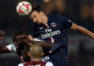 زلاتان ایبراهیموویچ|مِتز 2 - 3 پاریس سن ژرمن / لوشامپیونه