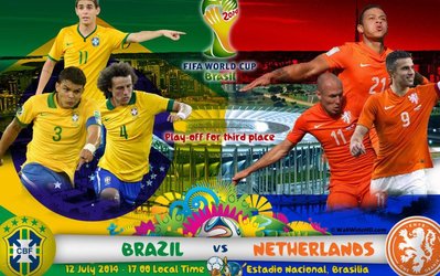 تقابل برزیل زخمی با لاله‌های نارنجی