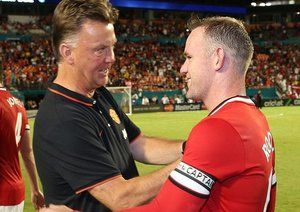 وین رونی - لوئیز فان خال|منچستر یونایتد 3-1 لیورپول / فینال گینس کاپ