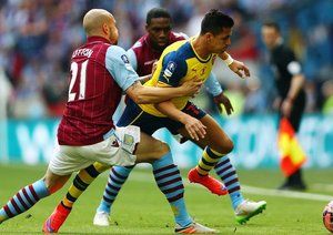 الکسیس سانچز|آرسنال 4 - 0 آستون ویلا / جام حذفی