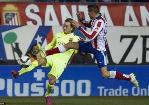 ایوان راکیتیچ - خیمنز|اتلتیکو مادرید 2 - 3 بارسلونا / جام حذفی اسپانیا