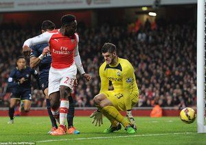 دنی ولبک|آرسنال 1 - 0 ساوتهمپتون / لیگ جزیره