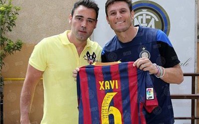 هدیه ویژه ژاوی برای اسطوره نراتزوری + عکس